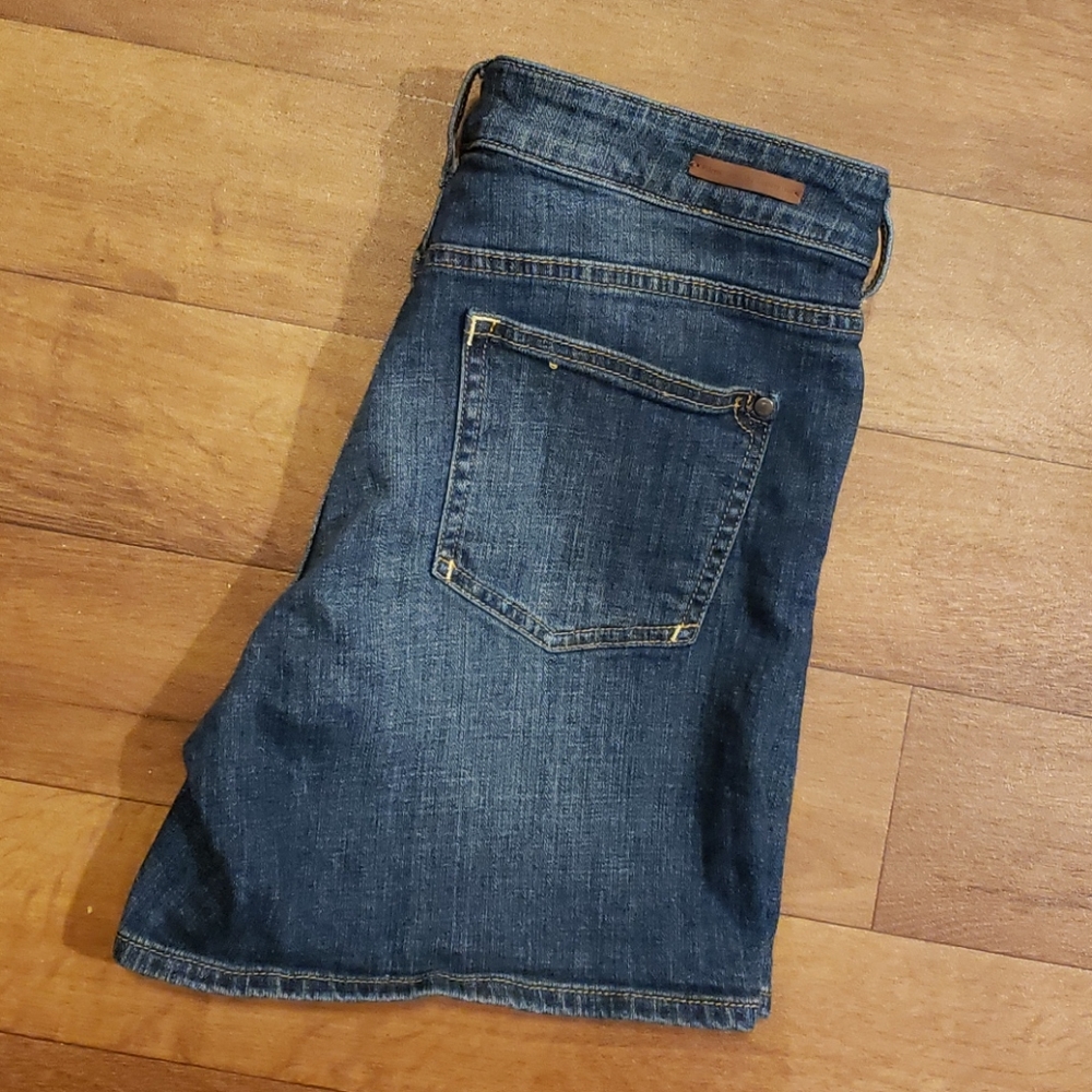 PILCRO & THE LETTERPRESS Script Denim Shorts